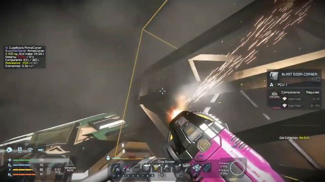 Space Engineers Moded:  Finding PVE Ep 6.   Battles And Merging More Junk To My Spacecraft.