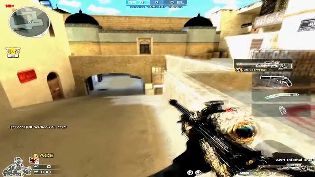 Maps CSGO De_Dust2 in Counter Strike Ares RU смотреть онлайн