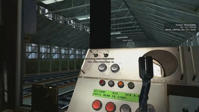 Симулятор метро "Metrostroi" (мультиплеер) запуск метропоезда серии 81-717 (Garry’s Mod) смотреть онлайн