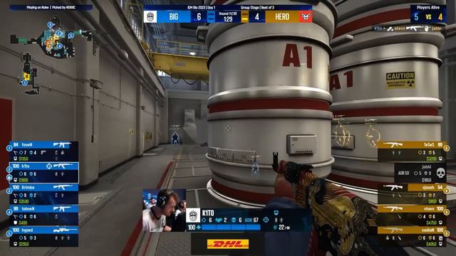 WINNER TO PLAYOFFS!! - BIG vs Heroic - HIGHLIGHTS - IEM Rio 2023 l CSGO смотреть онлайн