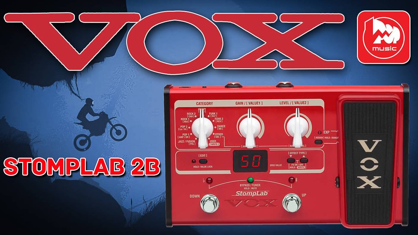 Басовый процессор VOX STOMPLAB 2B смотреть онлайн