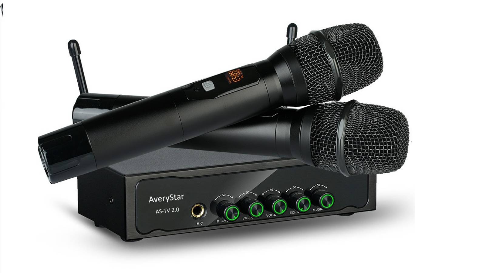 Караоке радиомикрофоны для ТВ AveryStar AS-TV 2.0