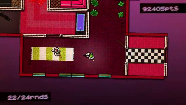 Hotline Miami trying to get A+ on all levels смотреть онлайн