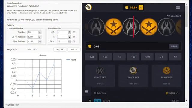 CSGOempire New bot смотреть онлайн