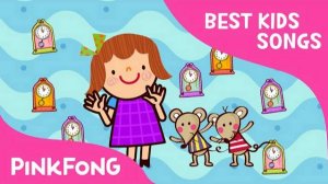 Hickory Dickory Dock | Best Kids Songs | PINKFONG Songs for Children