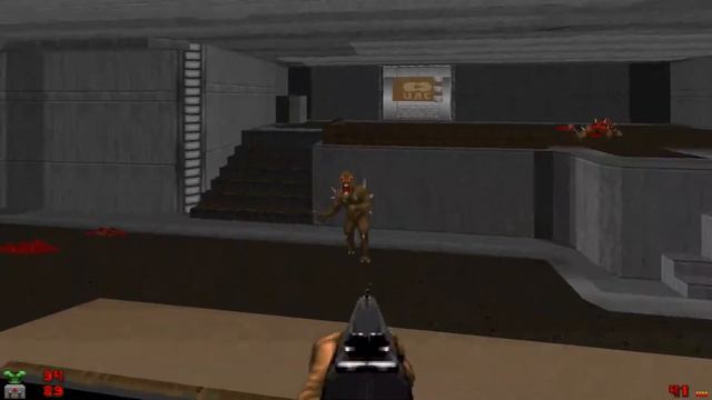 DOOM 2016 Intro Mission in Classic DOOM смотреть онлайн