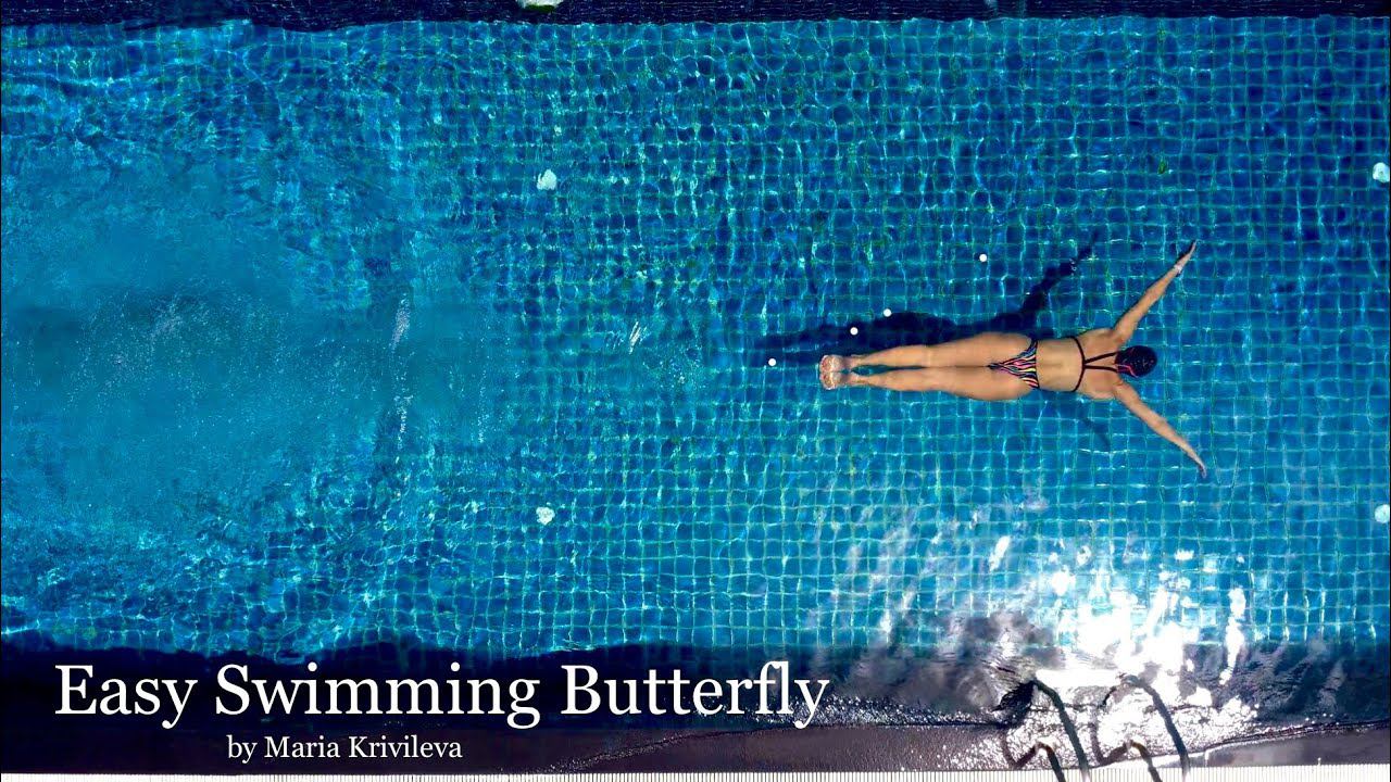 Easy swimming Butterfly by @MARIAKRIVILEVA | Техника плавания легкого и плавного баттерфляя смотреть онлайн