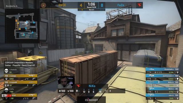 ENCE vs FaZe Highlights - DreamHack Masters Dallas 2019 * Train смотреть онлайн