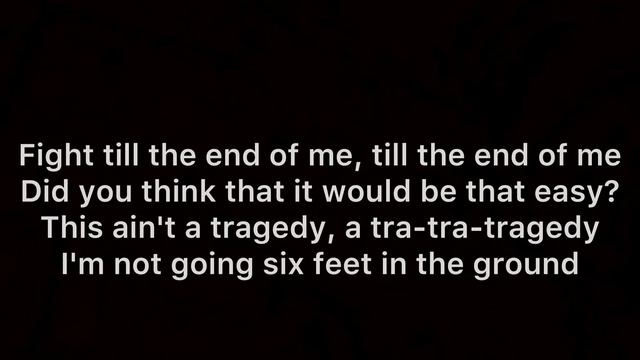 The Score - “Enemies” (LYRICS)