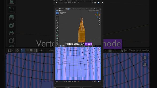 Never Struggle with Bottle Textures Again! This Blender Tip Is Pure Gold #blender #3d #tut смотреть онлайн