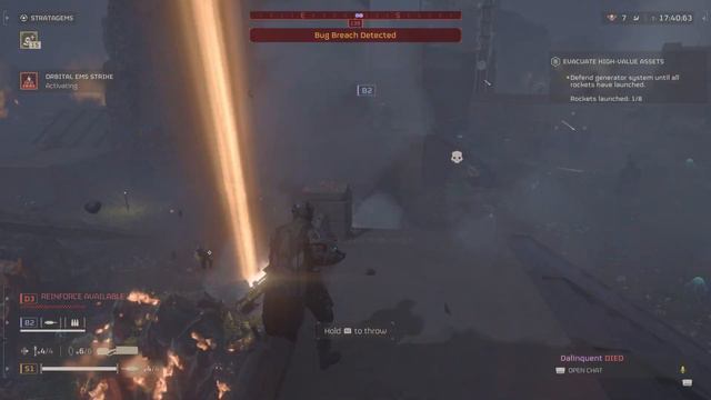 HELLDIVERS 2 Super Laser! смотреть онлайн