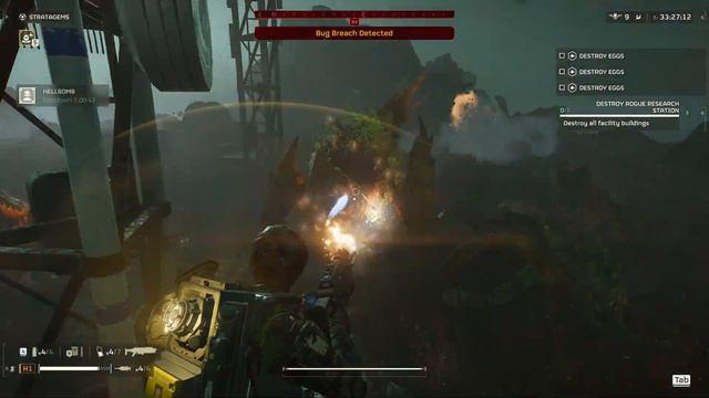 How to use a Hellbomb - Helldivers 2 смотреть онлайн