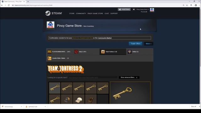 How to sell Items to STEAM MARKET to get STEAM WALLET credits смотреть онлайн