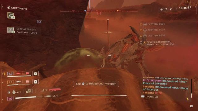 Helldivers 2 / Sample Clutch смотреть онлайн