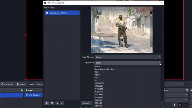 How to remove BLACK BARS on OBS when playing #cs2 смотреть онлайн