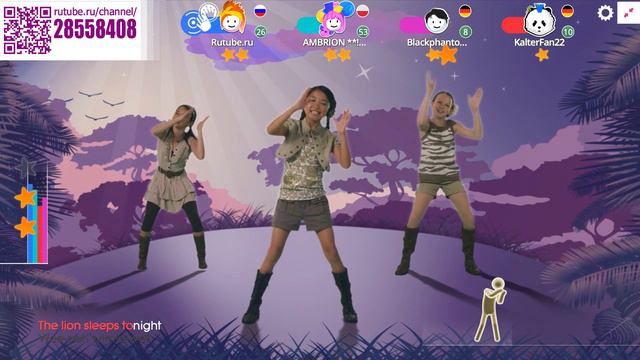 Just Dance: The Lion Sleeps Tonight (Wimoweh) - The Tokens (The Just Dance Kids) смотреть онлайн