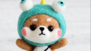 Валяние из шерсти - Шиба Монстр (арт. 95373845)