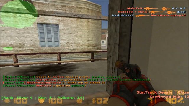 CS 1.6 MOD CS:GO - STEAM ON = V.I.P + SLOT !!! #108 смотреть онлайн