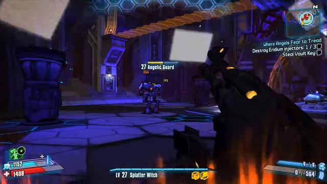 Angel Boss Fight - Borderlands 2 смотреть онлайн