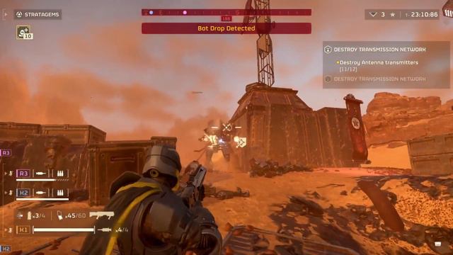 Helldivers 2 | Destroy Transmission Network смотреть онлайн