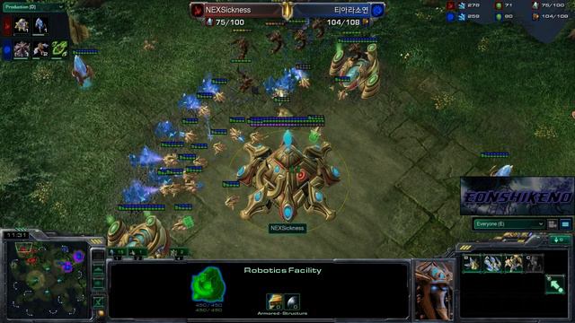 NEXSickness vs Unknown PvZ Starcraft 2 EonShiKeno смотреть онлайн