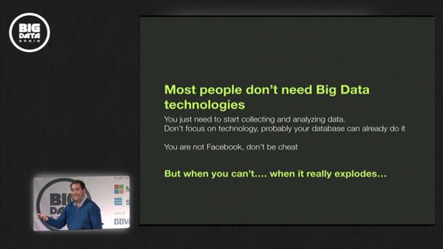 Big data meets scalable visualizations by JAVIER DE LA TORRE at Big Data Spain 2013 смотреть онлайн