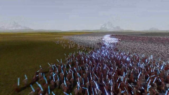 10.000 JEDI Vs 1.5 MILLION HEAVY KNIGHTS - Ultimate Epic Battle Simulator 2 UEBS 2