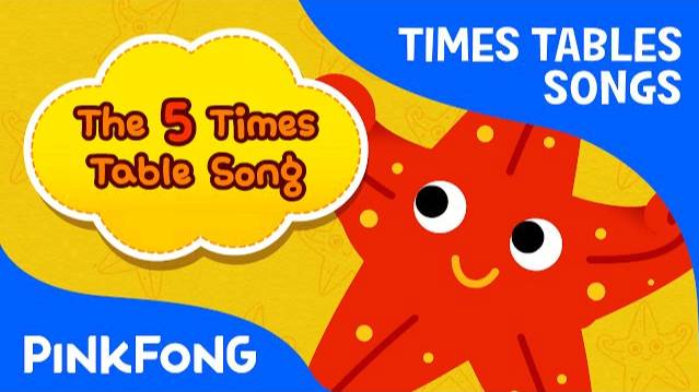 The 5 Times Table Song | Count by 5s | Times Tables Songs | PINKFONG Songs for Children смотреть онлайн