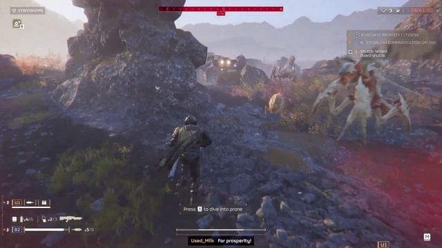 WE BLEW UP THE SHUTTLE IN HELLDIVERS 2 смотреть онлайн
