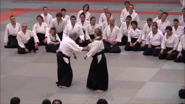 Ямада Ёсимицу. Семинар айкидо. Брюссель (март 2014) - ч 1