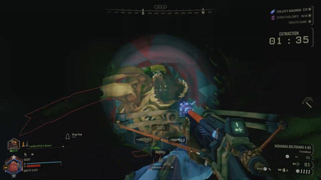 The worst drop pod location ive ever seen in Deep Rock Galactic. смотреть онлайн