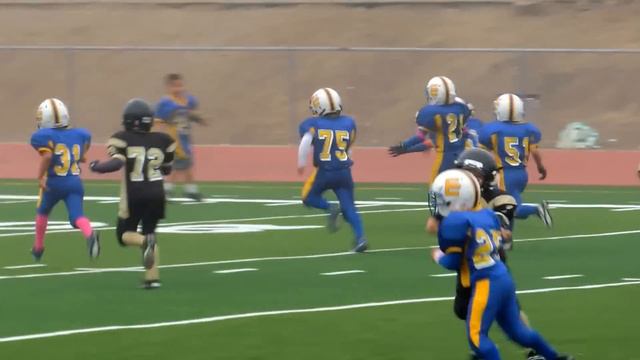 Luther K. Glenn - West San Jose Storm Football - Mighty Mites 10/14/12 смотреть онлайн