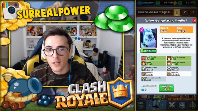 CLASH ROYALE - LIVELLIAMO TUTTO E TORRI AL 9! смотреть онлайн