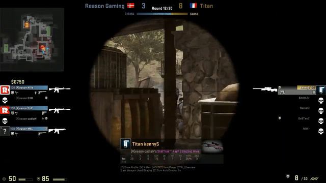 CSGO demo(kennys)Titan vs Reason inferno DreamHack Summer 2014 смотреть онлайн