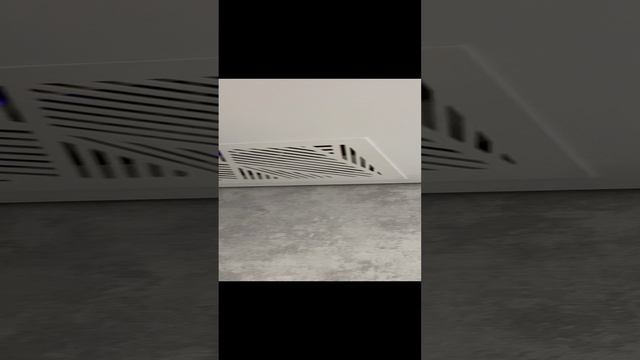 Магнитная решетка на натяжном потолке. смотреть онлайн