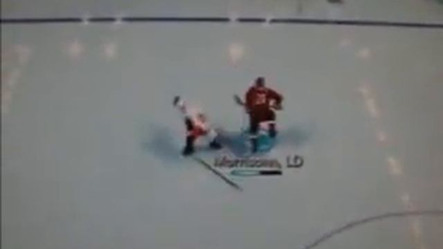 NHL 2K10 physics ( with X 0.56 speed, Slow motion!) смотреть онлайн