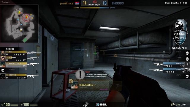 [ADRIA] ESL VAL Season II CS:GO Open Qualifier #1 BHGODS vs proWince [MAP 3 PART 2] смотреть онлайн