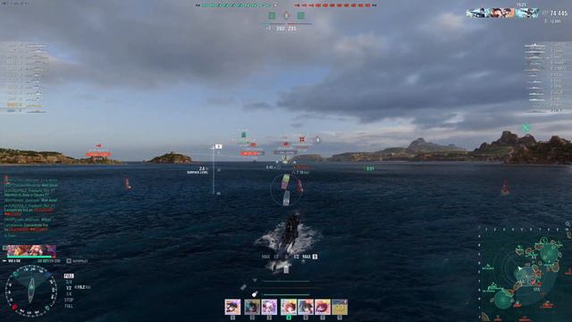 World of Warships: Full Round of T8 IJN I-56 (Anime BGM; How To Ruin The Red Team's Day) смотреть онлайн