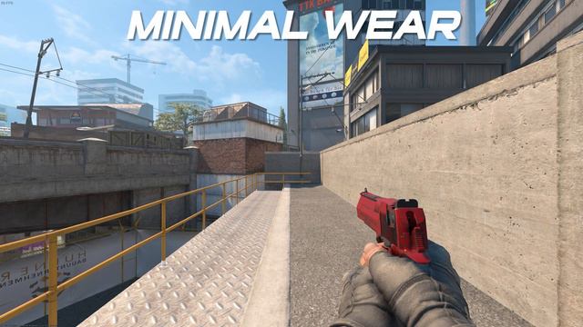 CS2 Desert Eagle | Crimson Web - Skin showcase all floats [4K60FPS] смотреть онлайн