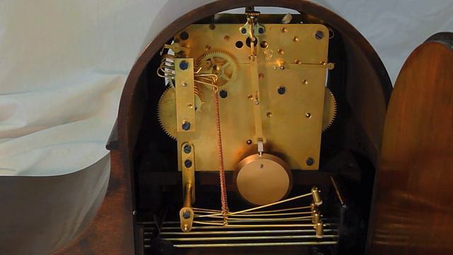 Seth Thomas Antique Mantel Clock # 113 Movement - Westminster Chimes, Striking 11 O'Clock.mov смотреть онлайн