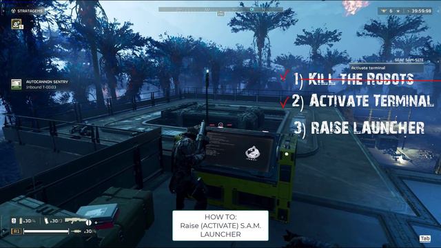 HELLDIVERS 2 - BBC - HOW TO: RAISE LAUNCHER (SAM) смотреть онлайн
