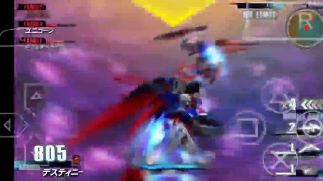 Gundam Vs. Gundam Next Plus (Hardest Campaign) PPSSPP version ft. Gundam Destiny смотреть онлайн