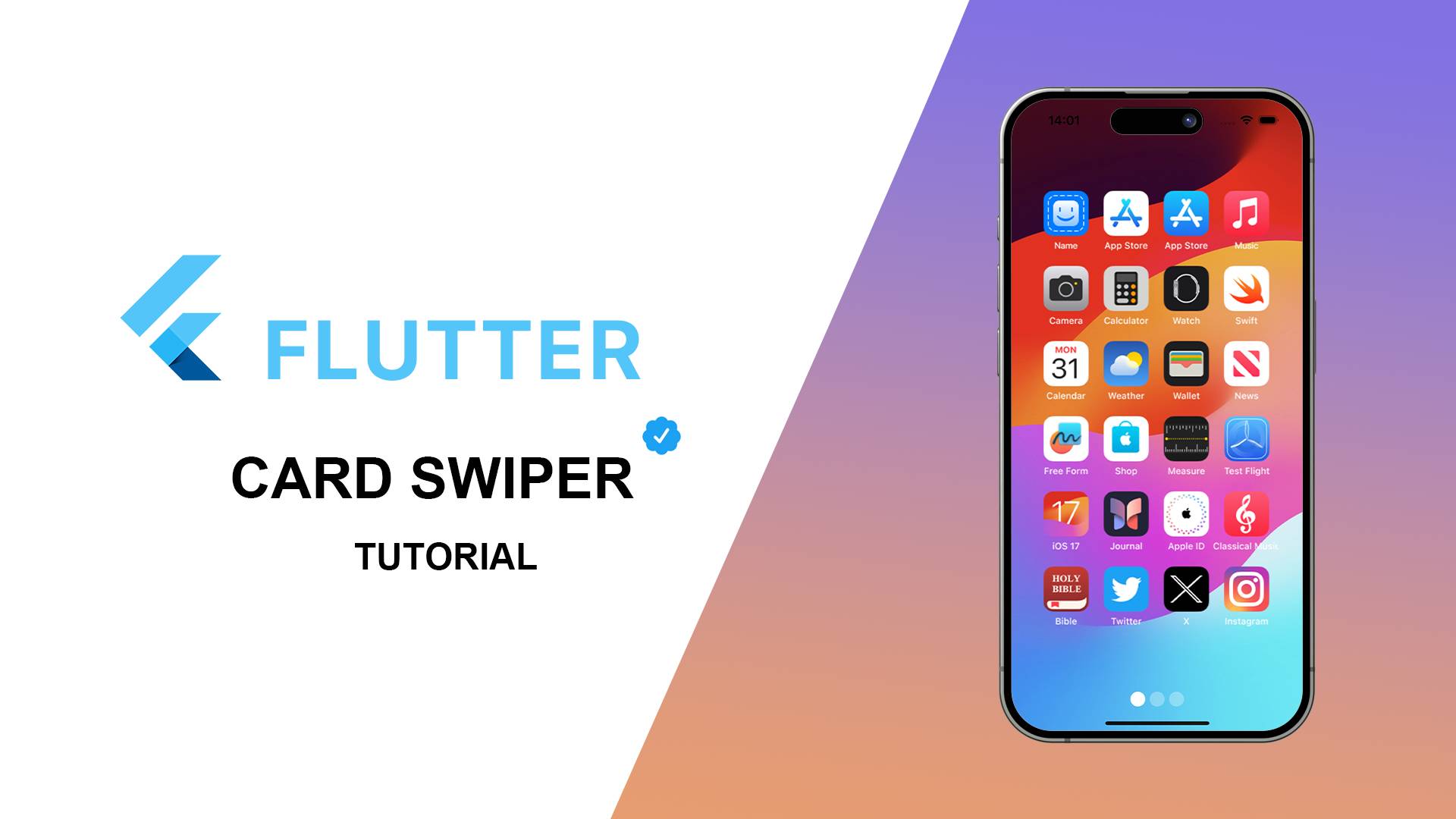 Flutter Card Swiper смотреть онлайн