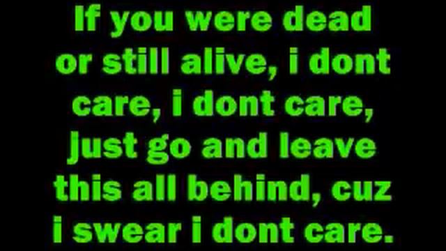 I don't care by Apocalyptica with lyrics смотреть онлайн