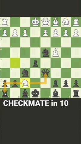 CHECKMATE in 10 (Italian Game) #shorts смотреть онлайн