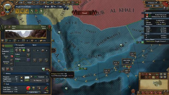 Let’s Play EU4 - The Cossacks - Extended Timeline Mod - People’s Front of Judea #13 смотреть онлайн
