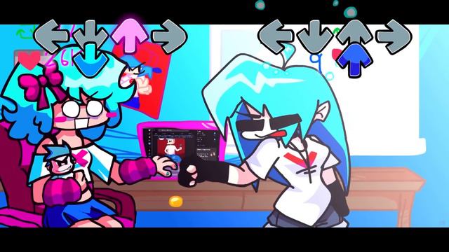 Friday Night Funkin' Miko Vs NuSky - Birdapp / Twitter (FNF Mod/Skyverse) (Sky Fangirl Mod)