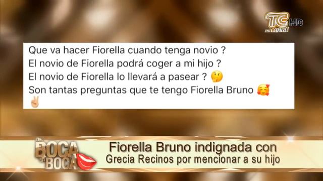 Fernando Tufiño reaccionó ante reclamo de Fiorella Bruno a Grecia Recinos | DE BOCA EN BOCA смотреть онлайн