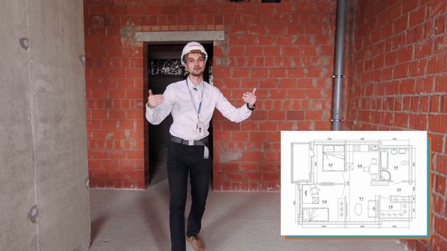 Эксклюзивное видео из квартиры ЖК «Парковый» на этапе стройки. смотреть онлайн