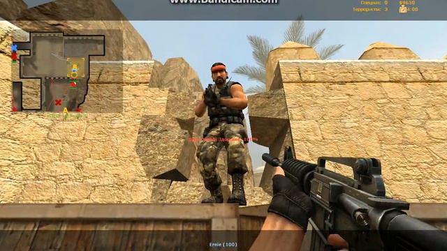 Играю в CSS на карте (de_Dust2) смотреть онлайн